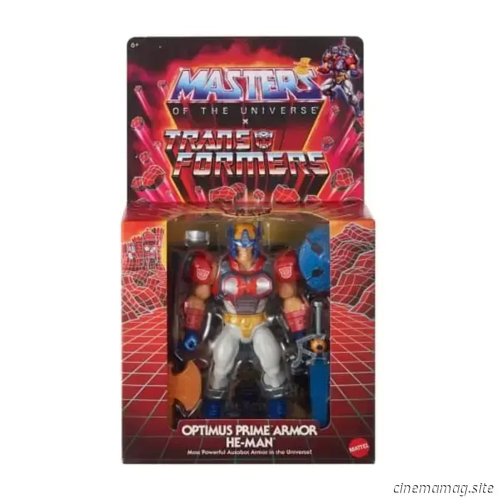 La linea di action figure Masters of the Universe x Transformers di Mattel aggiunge Optimus Prime He-Man e Starscream Scare Glow