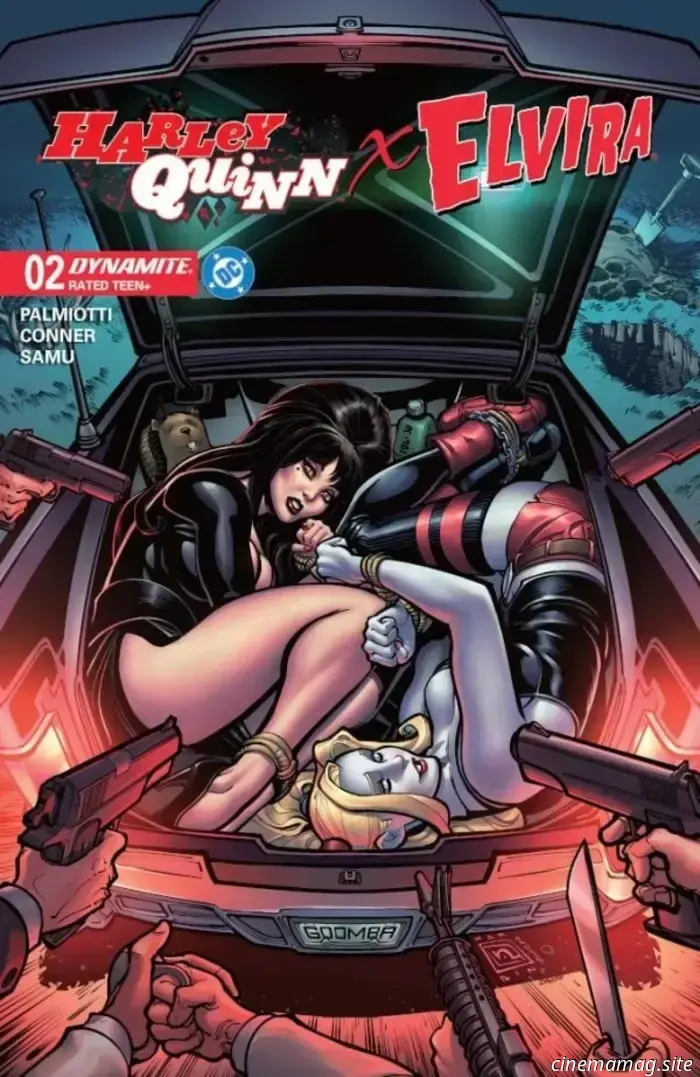 Превью комикса — Харли Квинн X Эльвира №2