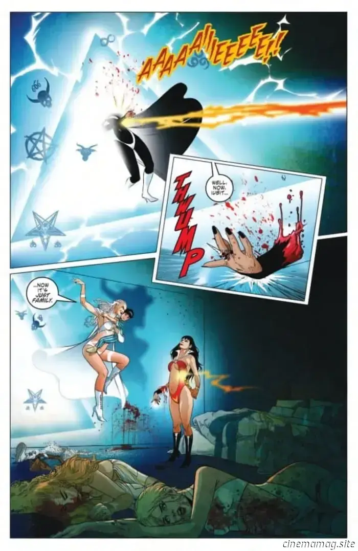 La travesía de Vampirella hacia la locura continúa en la vista previa del número 4 de Vampirella