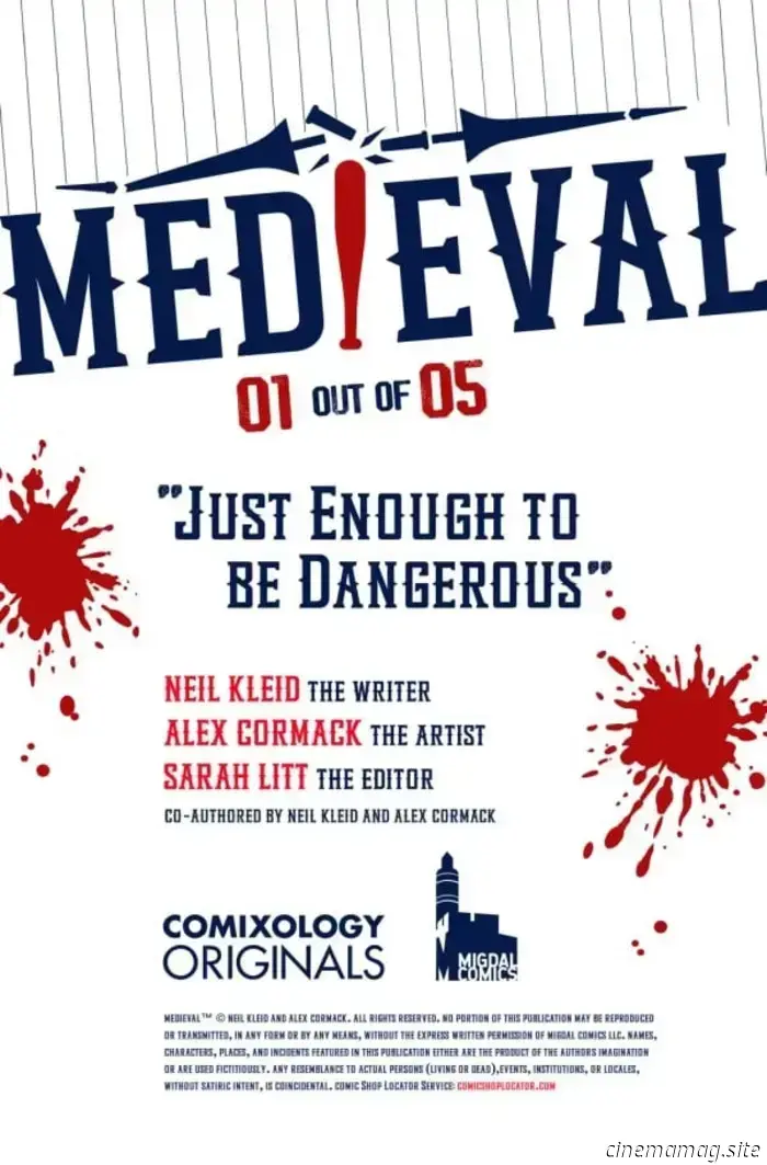 Exclusive: Neil Kleid and Alex Cormack dive into the Middle Ages with their new comic book series.