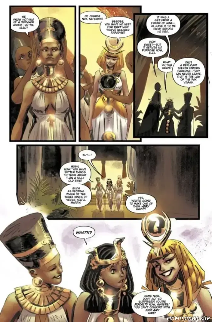 Превью комикса — «Бегущий по лезвию: Чёрный Лотос — Лас‑Вегас» №3