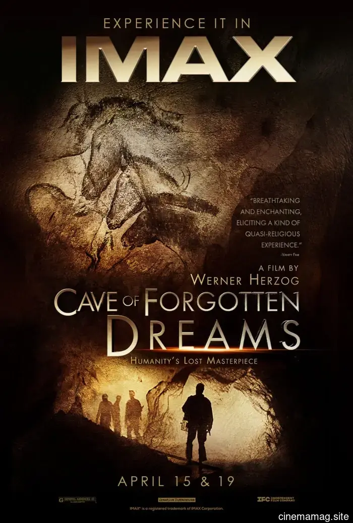 La restauración en 6K de Cave of Forgotten Dreams de Werner Herzog llegará a IMAX.