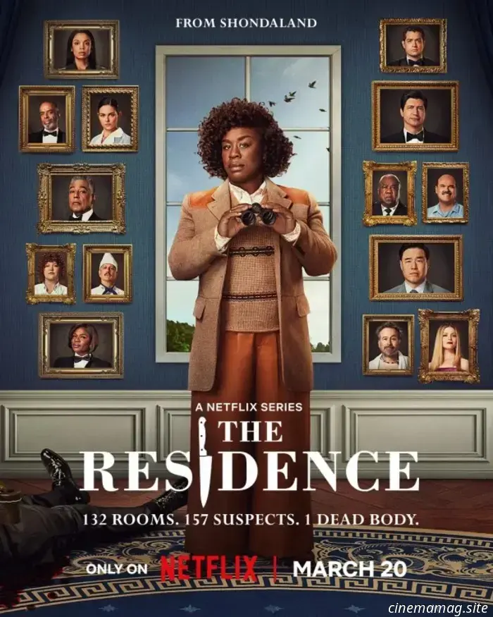 Misterio del asesinato en la Casa Blanca de Shondaland The Residence recibe nuevo tráiler, póster e imágenes promocionales