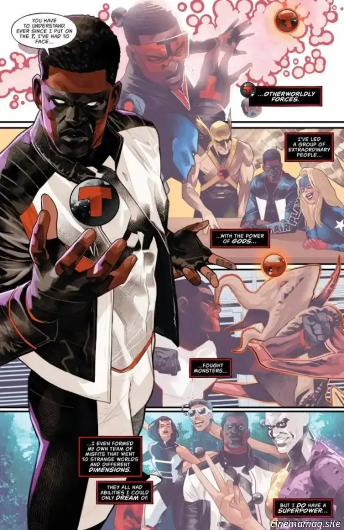 Mr. Terrific: Año Uno #1-Avance de Cómic