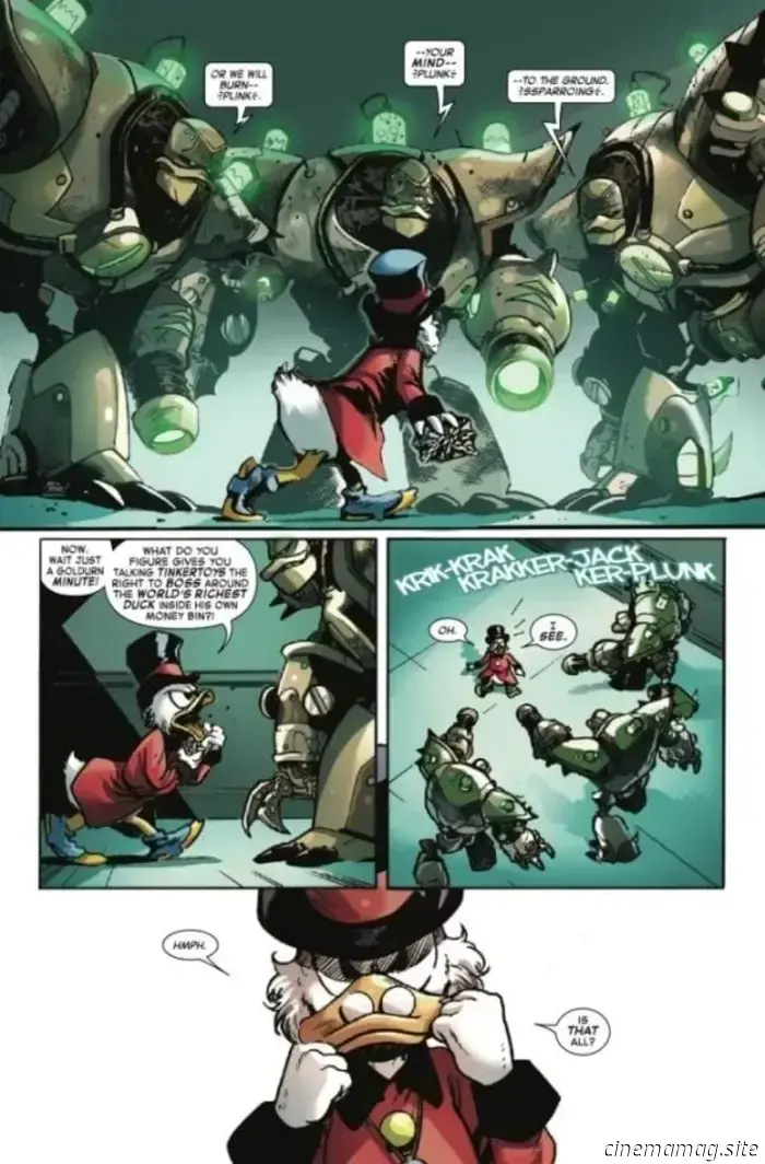 Tío Rico McPato: El pato más poderoso de la Tierra #1 - Avance del cómic