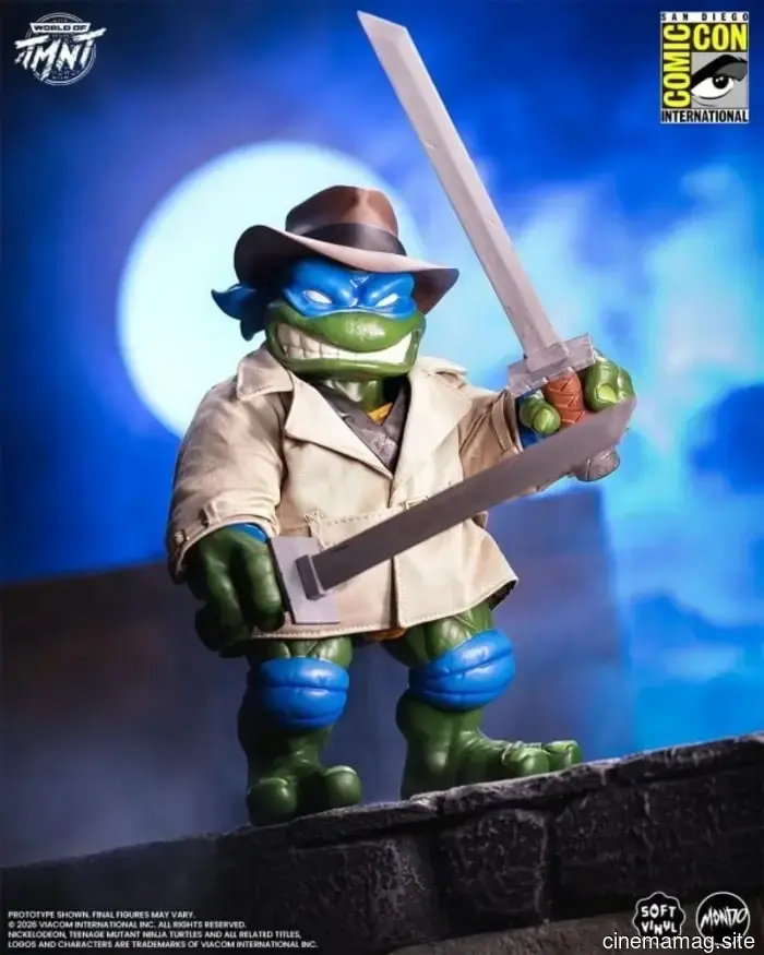 Teenage Mutant Ninja Turtles go undercover for a Comic-Con exclusive action figure collection from Mondo.
