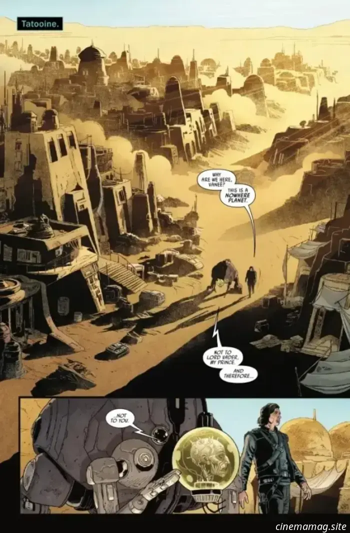 Star Wars: Legacy of Vader #2-Avance del cómic