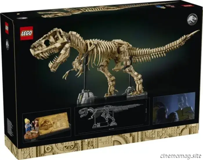 Fósiles de dinosaurios de LEGO Jurassic World: Revelado el set de Tiranosaurio rex