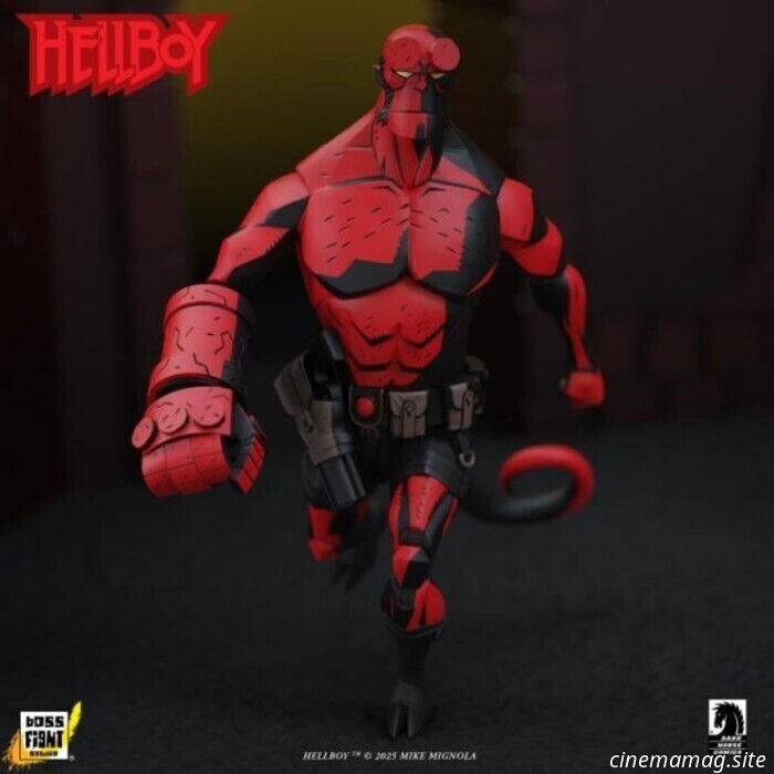 Boss Fight Studios presenta la figura de acción de Hellboy (Grande, Rojo y Oscuro)
