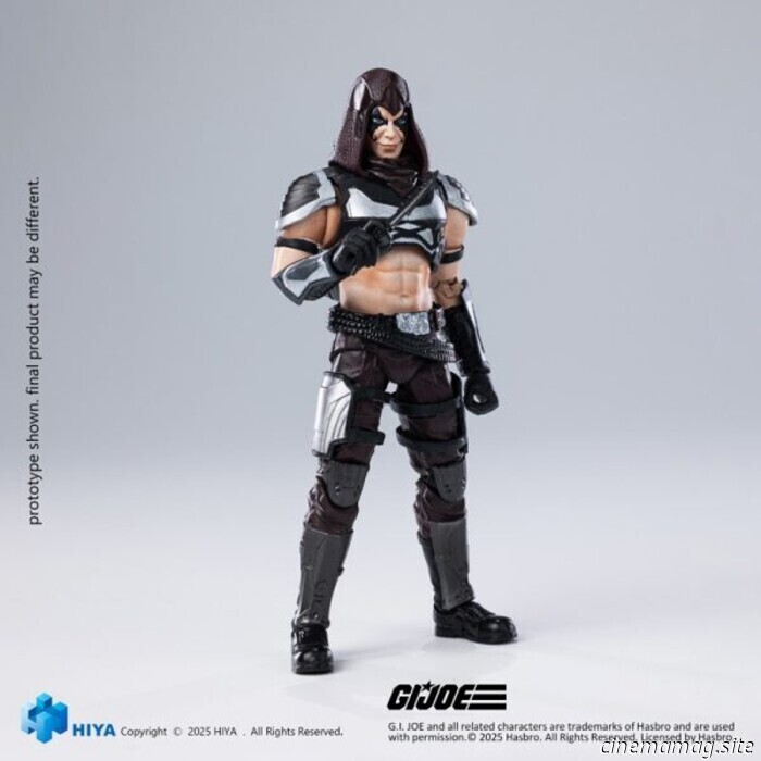 Zartan (Maestro del travestimento), action figure della Exquisite Mini Series di G.I. Joe svelata da Hiya Toys.
