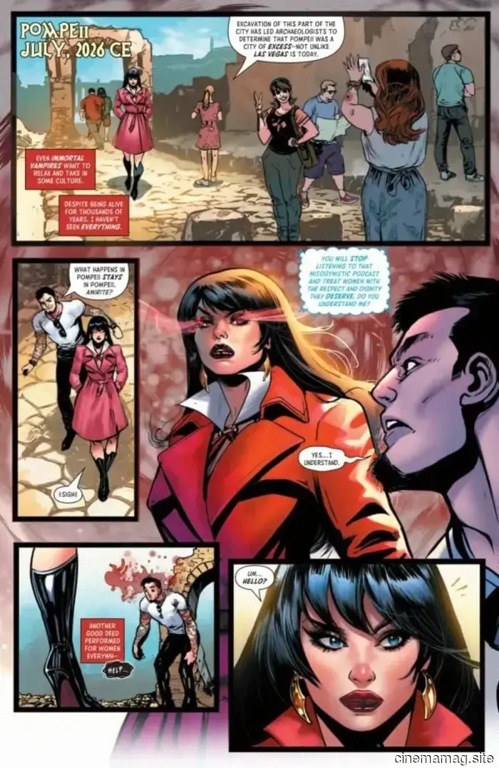 Vampi brilla con il primo sguardo al Vampirella Summer Special 2026