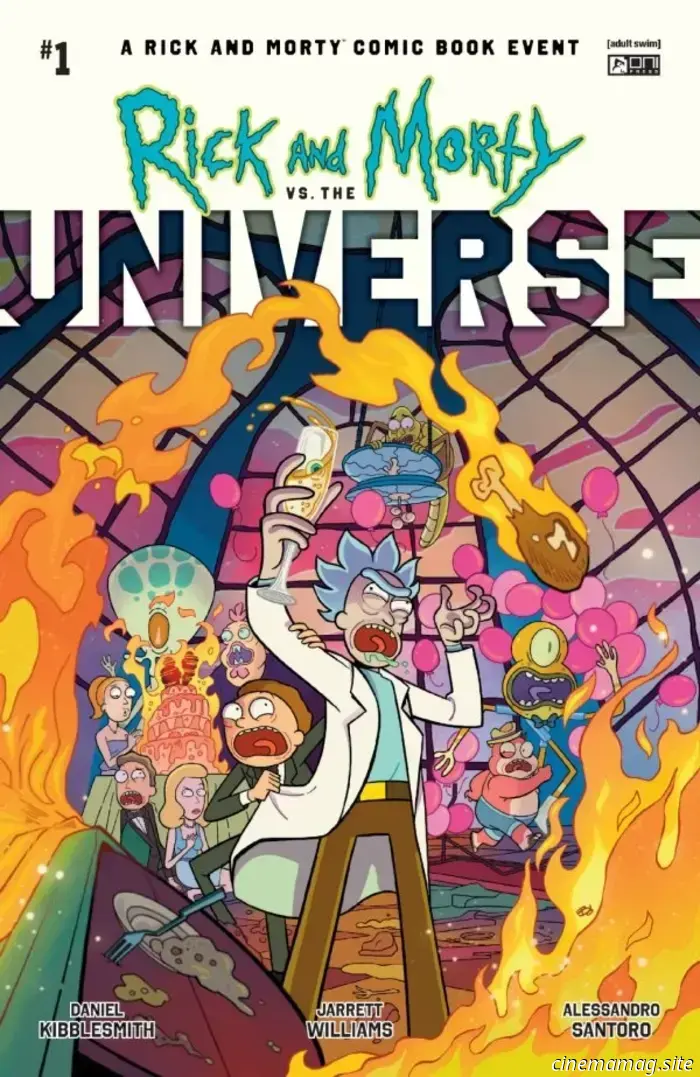 Rick e Morty contro l'Universo n. 1 - Anteprima del fumetto