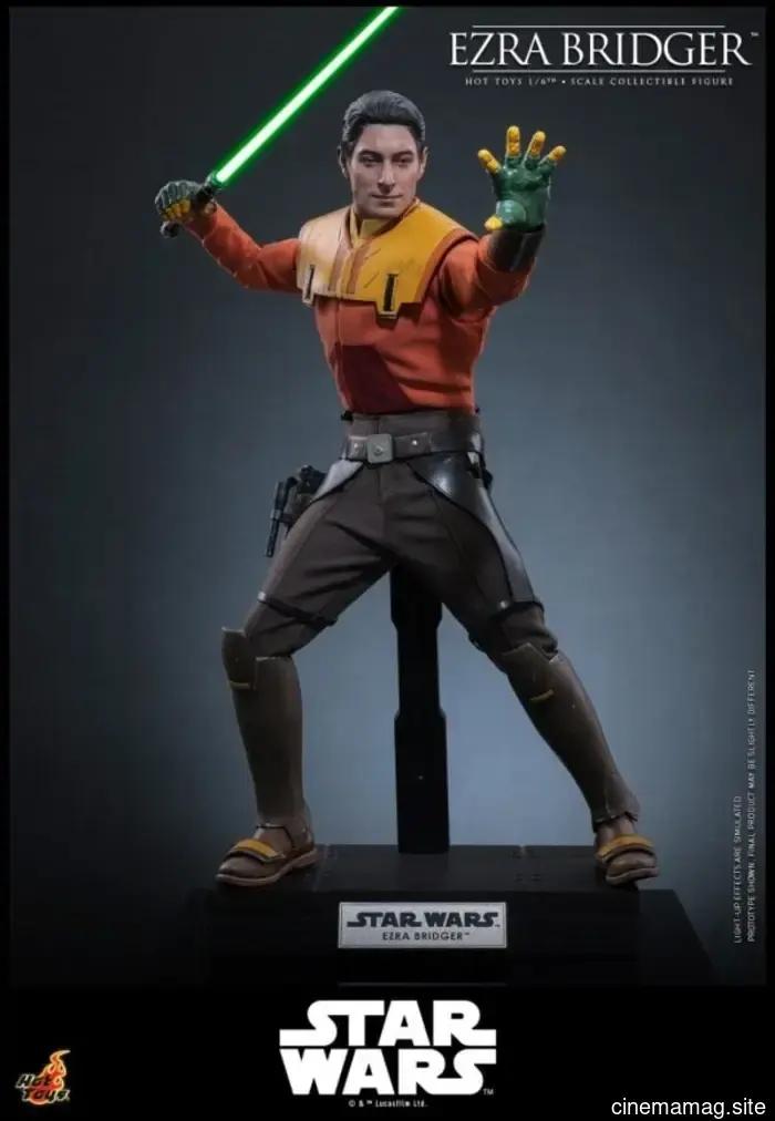 Hot Toys has released new sixth scale figures of Sabine Wren and Ezra Bridger from Star Wars Rebels.
