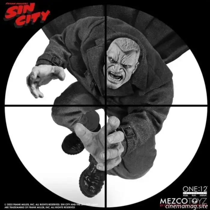 Фигурка Марва из «Города грехов» в линейке One:12 Collective представлена компанией Mezco Toyz.