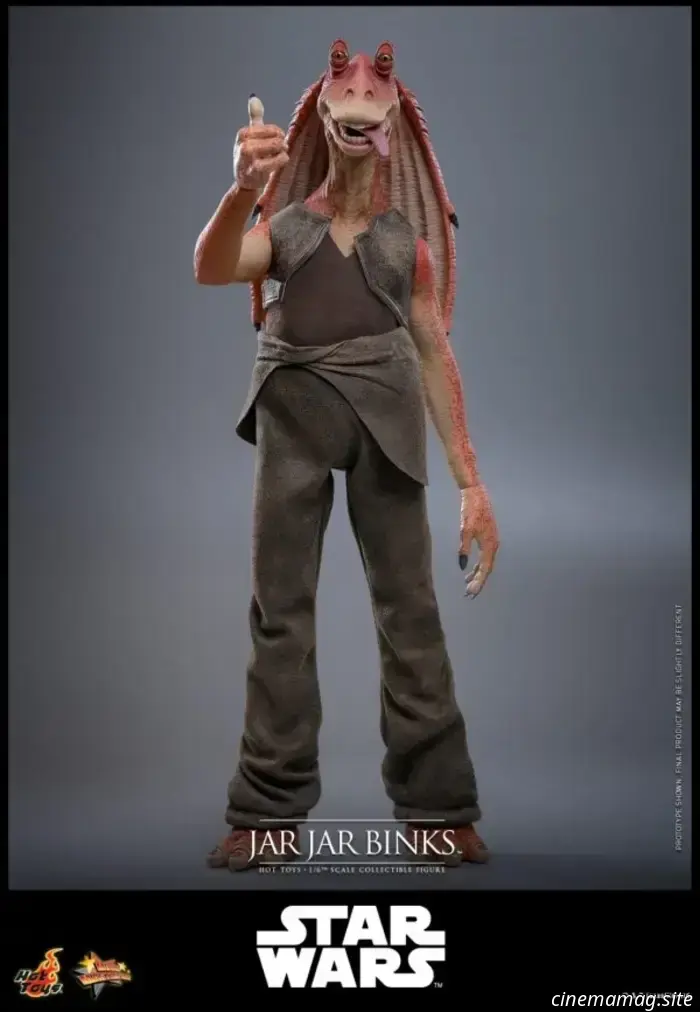 Джар Джар Бинкс присоединился к коллекции шестимасштабных фигурок Hot Toys из "Звездных войн"
