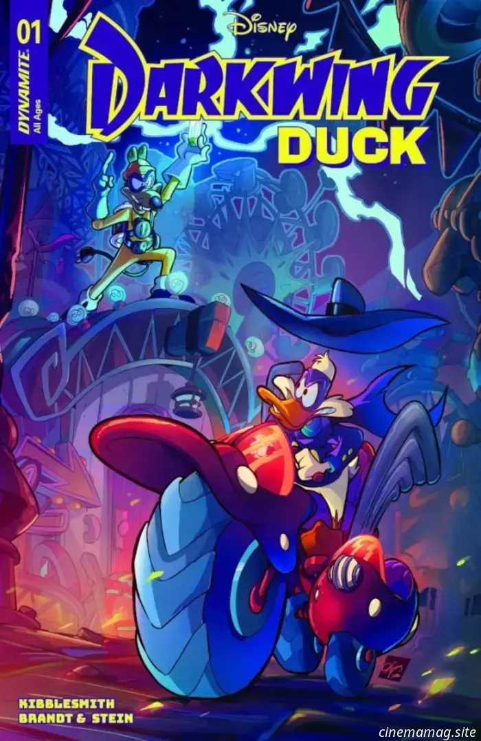 Dynamite showcases the potential hazards in their preview of Disney's Darkwing Duck #1.