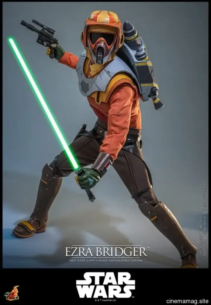 Hot Toys has released new sixth scale figures of Sabine Wren and Ezra Bridger from Star Wars Rebels.