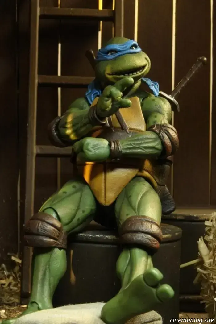 NECA запускает фигурки к 35-й годовщине фильма «Черепашки-ниндзя»