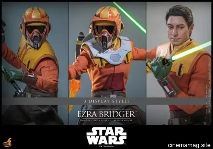 Hot Toys has released new sixth scale figures of Sabine Wren and Ezra Bridger from Star Wars Rebels.