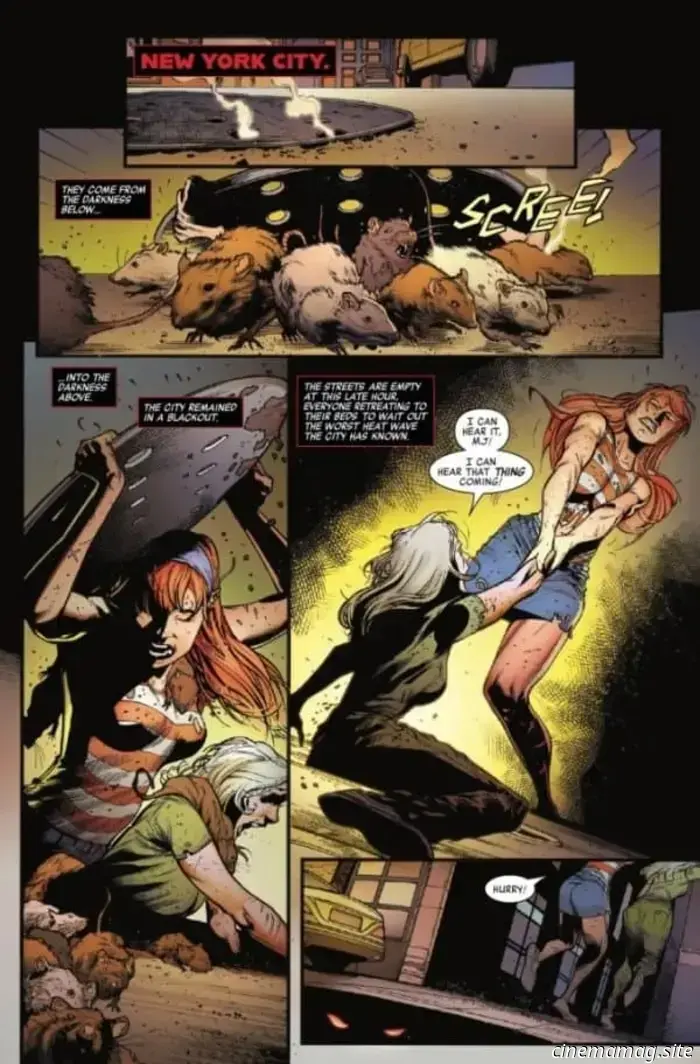 Avance de cómic - Depredador vs. Spider-Man #4