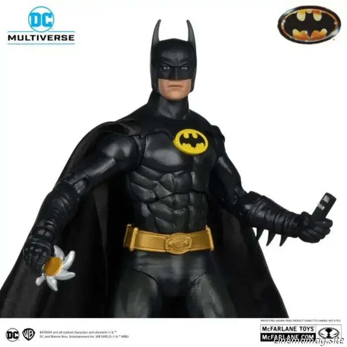 Линейка DC Multiverse от McFarlane представляет фигурки героев фильмов "Бэтмен 1989" и "Бэтмен: начало"