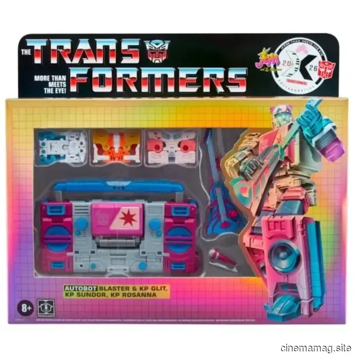 Jem y los Hologramas se encuentran con los Robots disfrazados en el último conjunto de figuras colaborativas de Transformers de Hasbro.