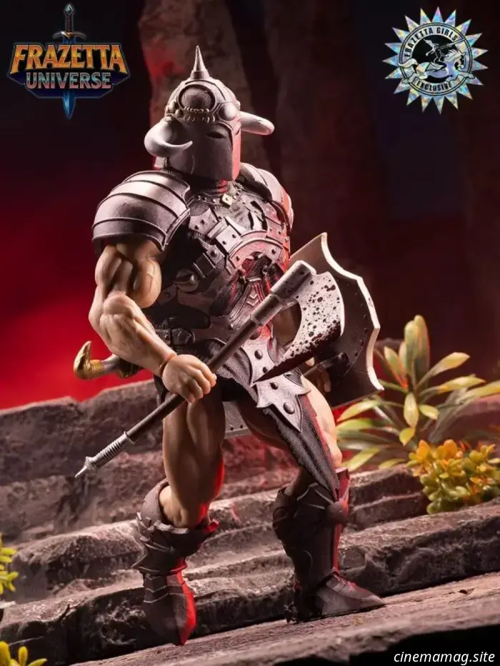 John Carter de Marte, Conan el Bárbaro y Death Dealer lanzan una línea de figuras de acción de estilo retro del Universo Frazetta