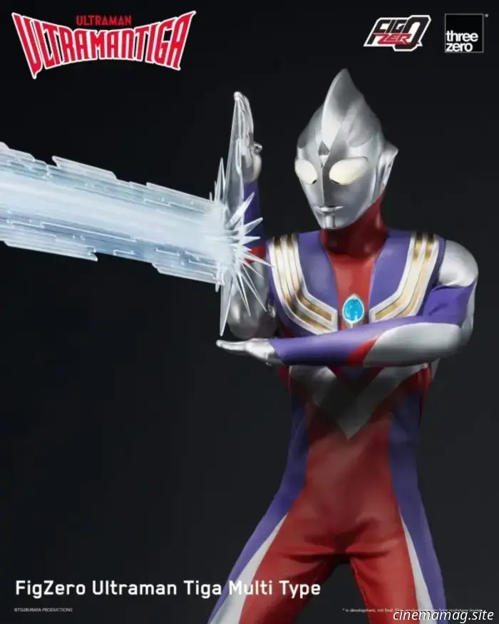 Threezero has revealed the sixth scale figure of Ultraman Tiga Multi Type from the FigZero Series.