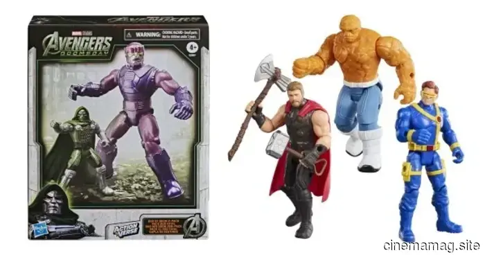 Hasbro has revealed the Marvel’s Avengers: Doomsday Actionverse and Titan Heroes figures.