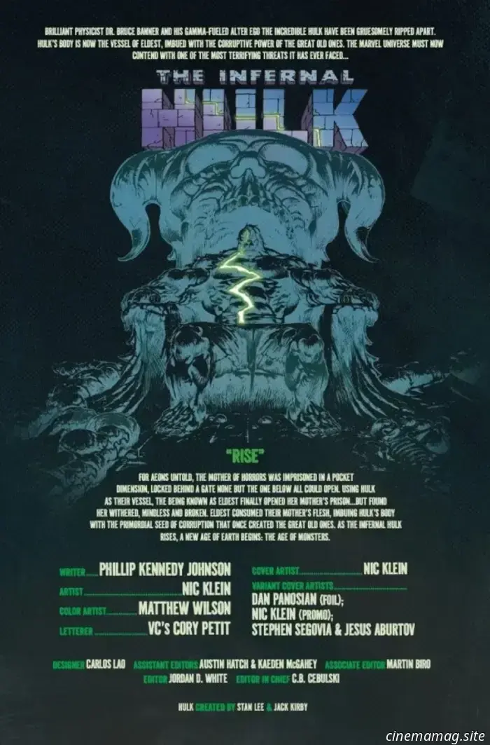 Comic Book Sneak Peek – The Infernal Hulk #1