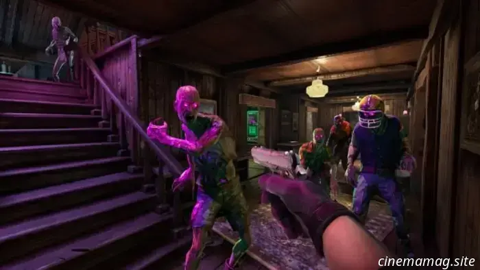The survival horror first-person shooter Drop Dead: The Cabin is set to be released on Steam for PC.