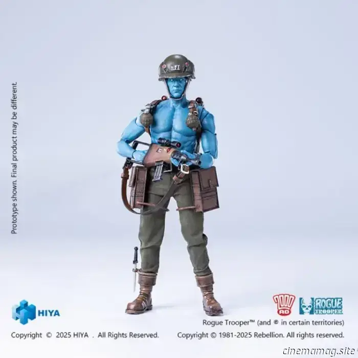 Hiya Toys aggiunge Rogue Trooper alla sua linea di action figure Exquisite Super Series.