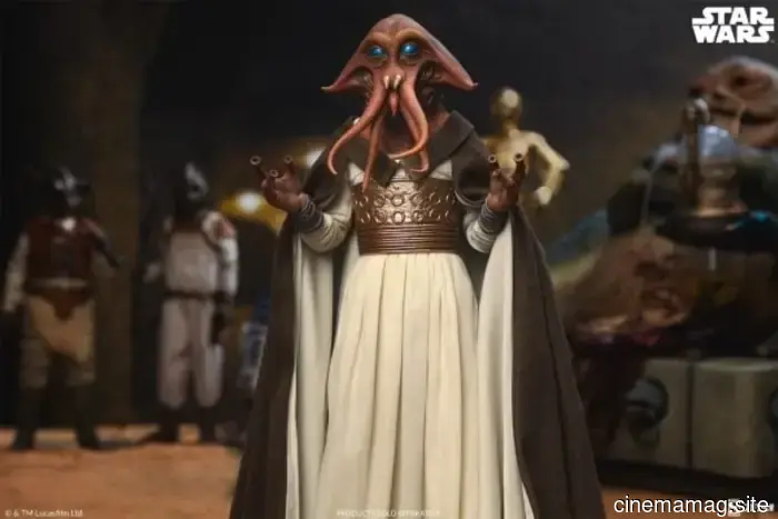 Tessek, Jabba’s accountant, becomes part of Sideshow’s Star Wars Scum & Villainy collection with a sixth-scale figure.