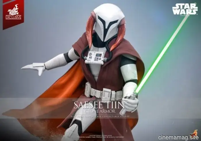 Hot Toys has revealed a sixth scale figure of Saesee Tiin and Clone Commando Sev from Star Wars: The Clone Wars.