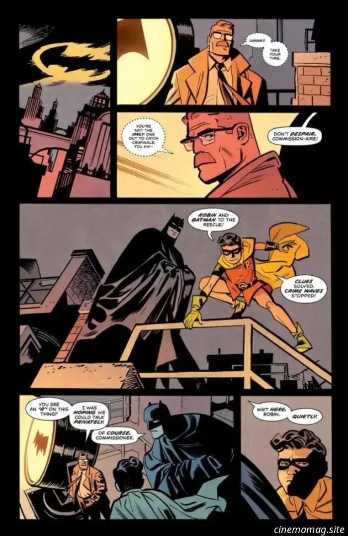 Batman and Robin: Year One #5 - Preview of the Comic Book