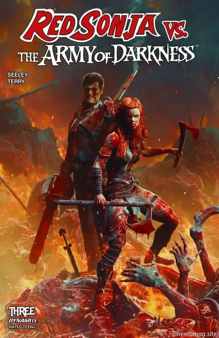 Sonja Roja contra el Ejército de las Tinieblas #3-Avance del Cómic