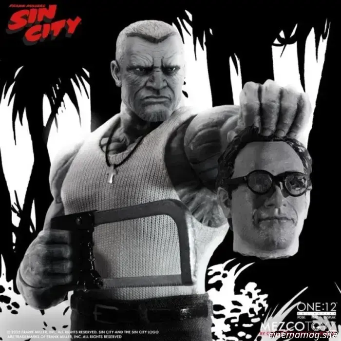 Фигурка Марва из «Города грехов» в линейке One:12 Collective представлена компанией Mezco Toyz.
