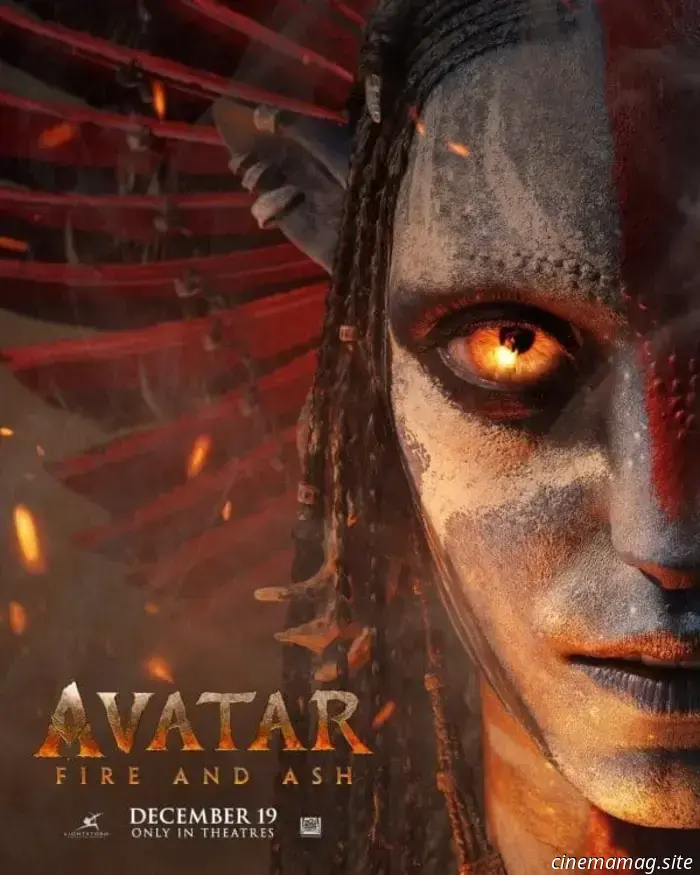 The poster for Avatar: Fire and Ash reveals Oona Chaplin as Varang, the leader of the Mangkwan Clan.