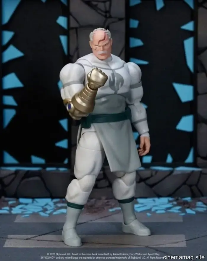 Jada Toys lancia la linea di action figure Invincible con Invincible, Conquest e Omni-Man.