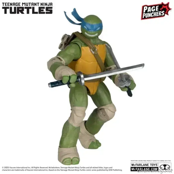 McFarlane svela i nuovi Page Punchers delle Tartarughe Ninja
