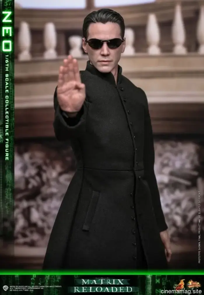 Hot Toys has revealed the sixth scale figure of Neo from The Matrix Reloaded.