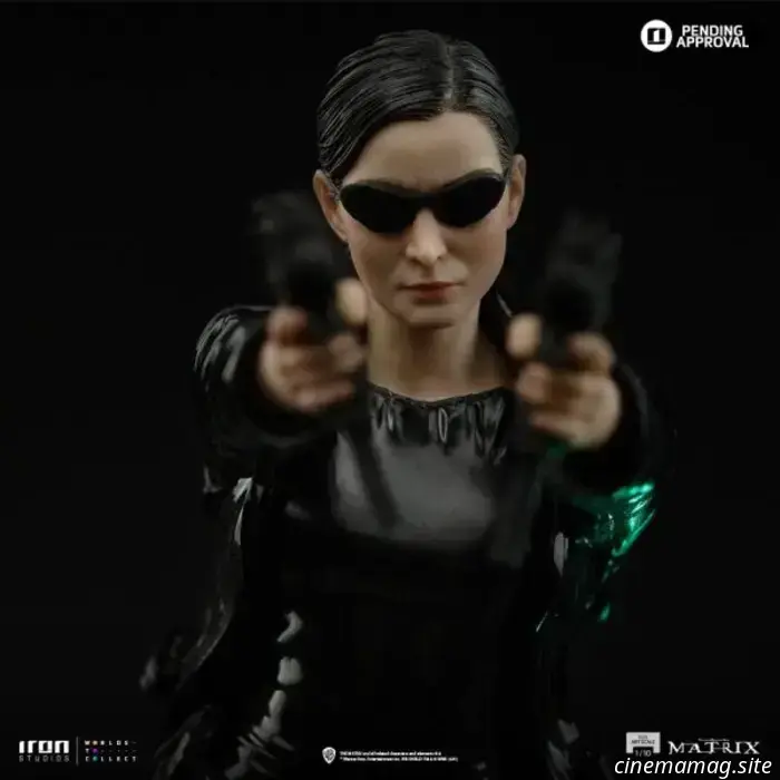 Trinity si unisce alla linea di collezionabili di Iron Studios dedicata a The Matrix con una nuova statua.