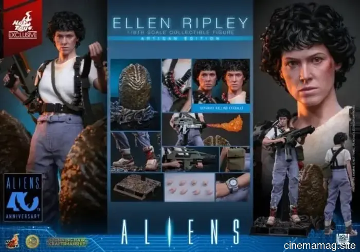 Hot Toys celebra il 40° anniversario di Aliens con la figura in scala sei di Ellen Ripley