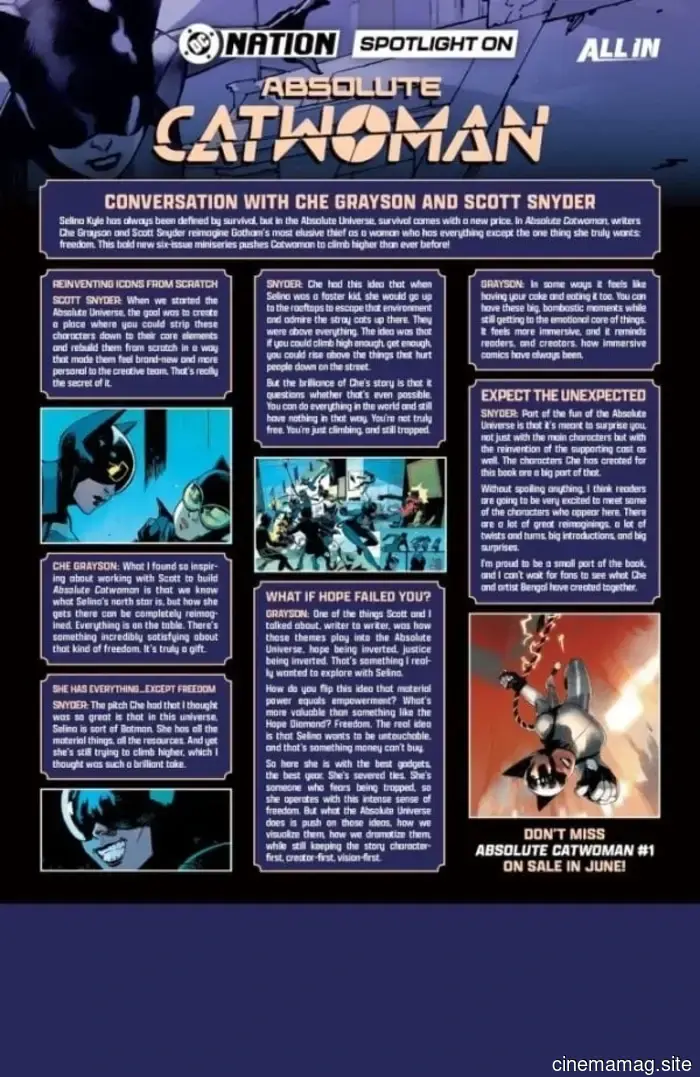 Anteprima Fumetto – Catwoman Assoluta #1