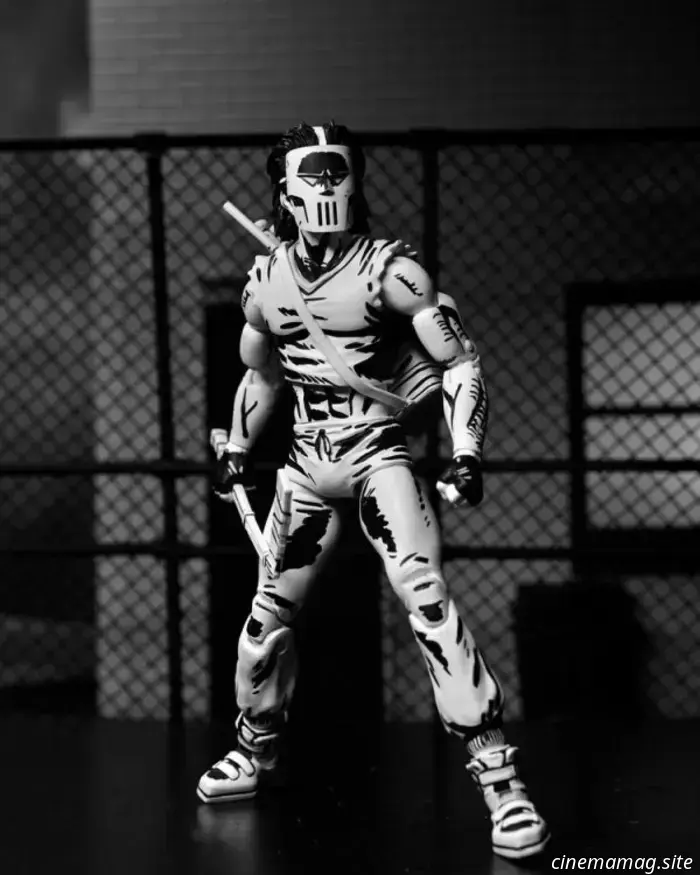 NECA presenta le nuove action figure Teenage Mutant Ninja Turtles Mirage Studios Black & White variant