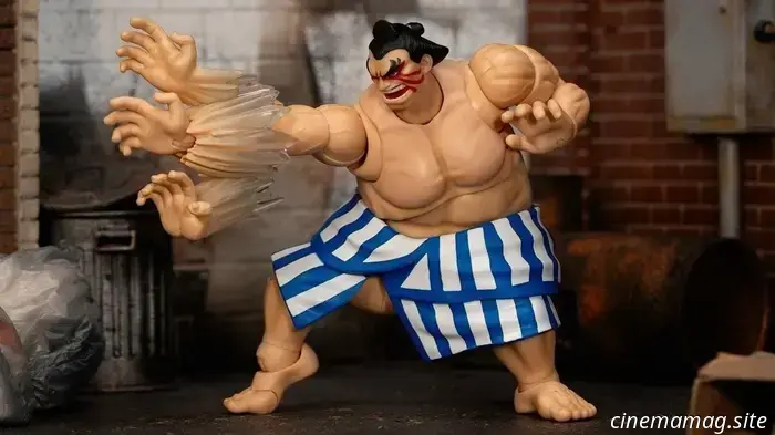 E. Honda se une a la línea de figuras de acción Ultra Street Fighter II de Jada Toys