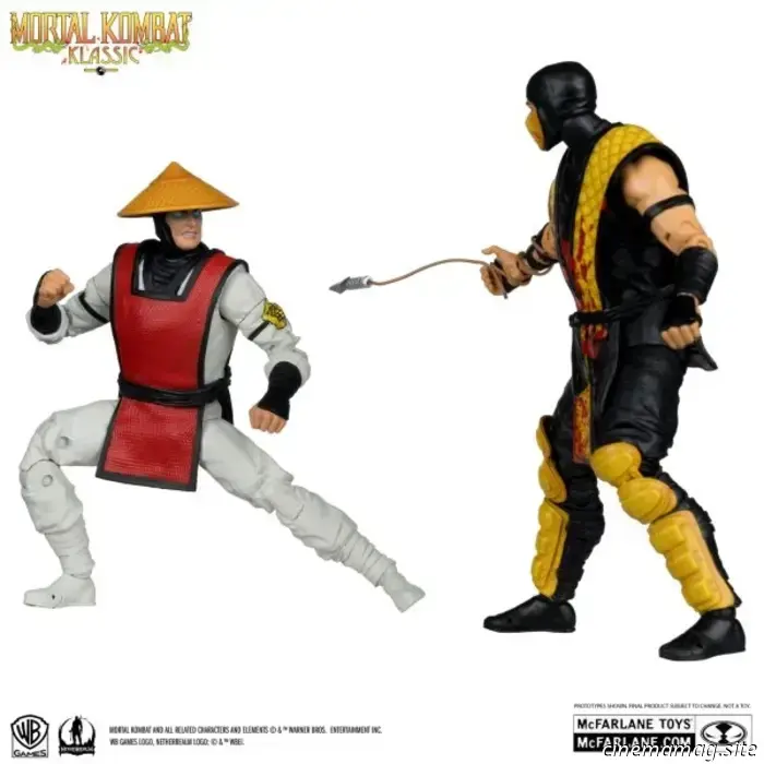 McFarlane Toys lancia una nuova ondata di action figure della serie Mortal Kombat Klassic