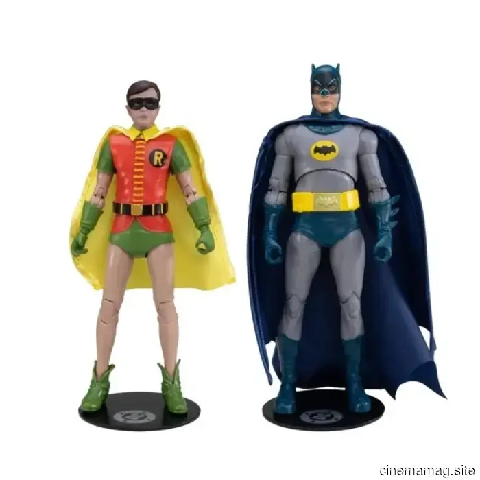 DC Multiverse 1966 Batman y Robin McFarlane Edición de Coleccionista 2-pack revelado