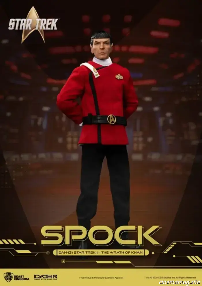 Спок и Пикар присоединяются к линейке динамичных фигурок Beast Kingdom Star Trek Dynamic 8ction Heroes.