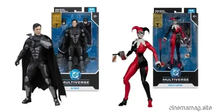 Le figure di Batman e Harley Quinn della DC Multiverse Gold Label aprono i preordini da McFarlane Toys